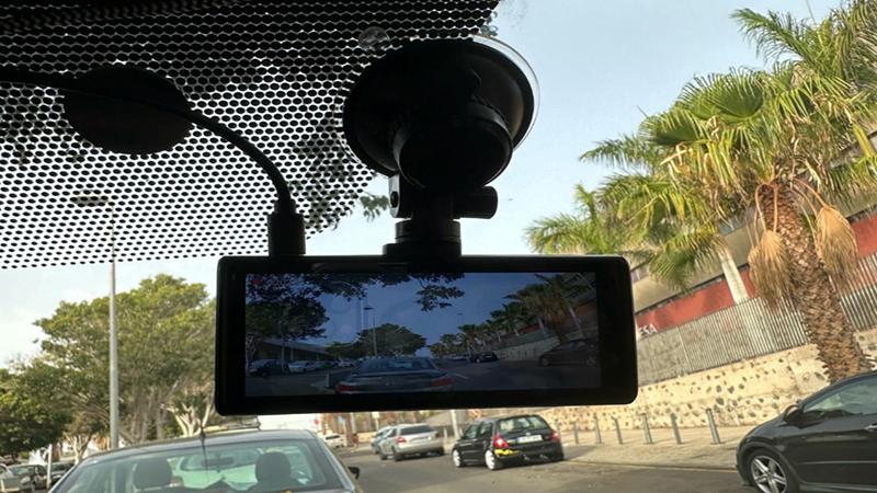 cámara de seguridad en coche