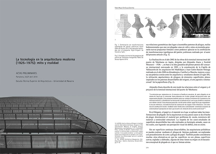 Publicacion de Pablo de Souza - Del pliegue conformador y estructural al espacio oblicuo